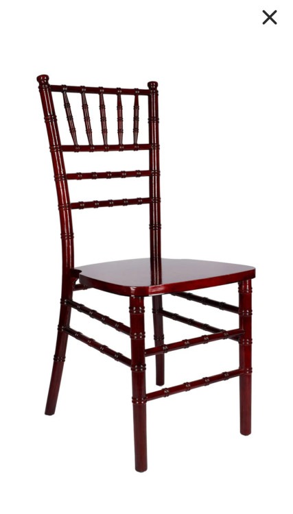 Mahogany Chiavari Chairs