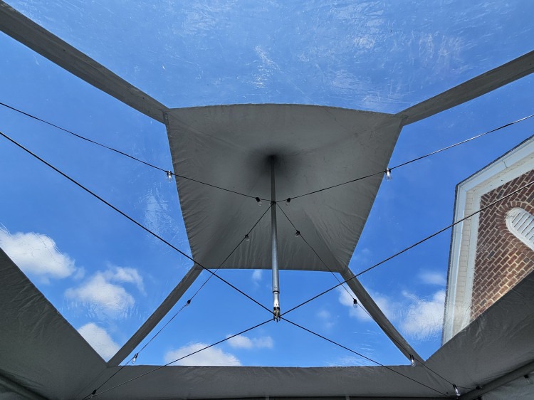 20x20  Clear High-peak Tent
