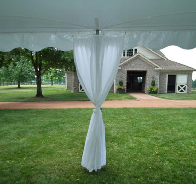 Tent Pole Drapes