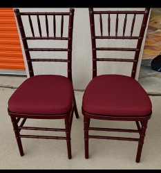 chiavari chairs Mahagony