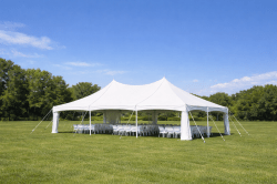 30×45 White High Peak Pole Tent