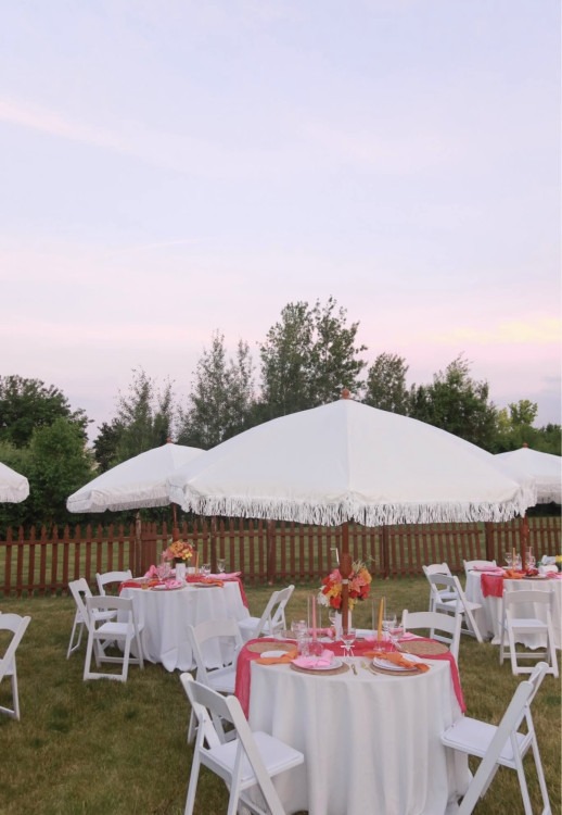 Patio umbrellas
